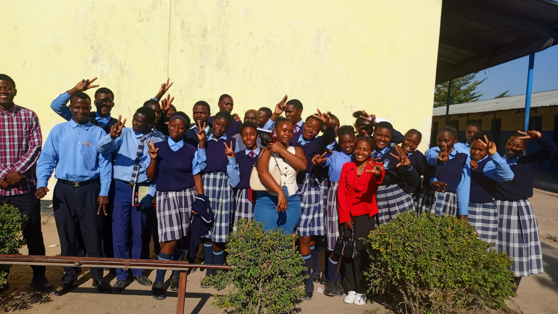 Official Flag-Off of the Speak & Soar Project at Shampande Secondary School