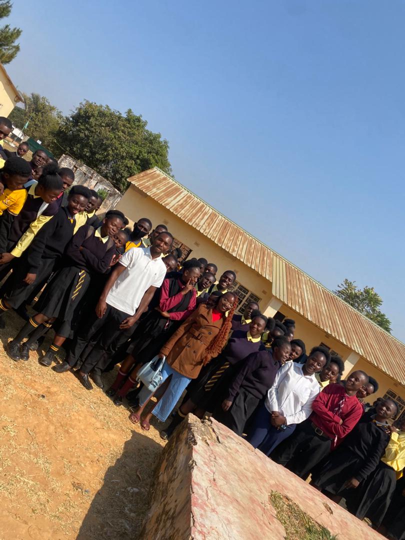 Forge Ambassadors with students at Ituna Secondary School