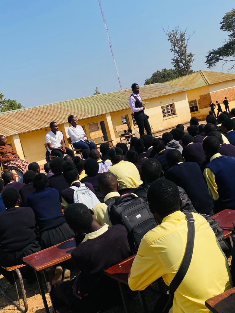Forge Ambassadors leading a session at Ituna Secondary School